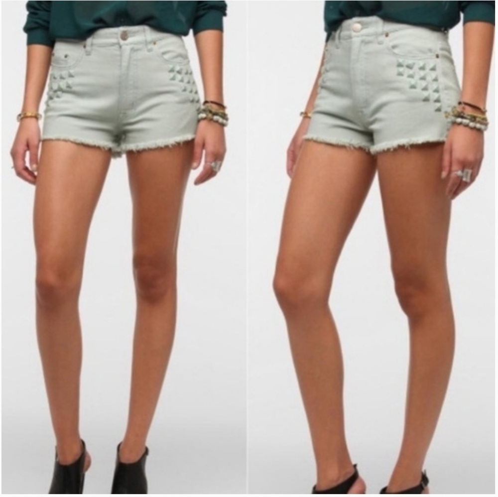 GUC BDG High Rise Studded Dree Cheeky Shorts